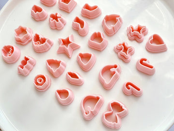 Christmas Collection Stud Sizes Polymer Clay Cutter | Fondant Cutter | Cookie Cutter
